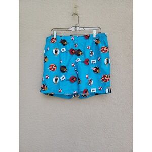 NWT Miller Light Men's Tubing Light Blue Relaxed Swim Trunks Sz XL